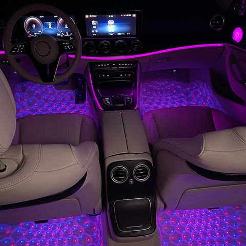 Car&Bikes RGB Atmosphere Light, Foot Light - 4 pcs