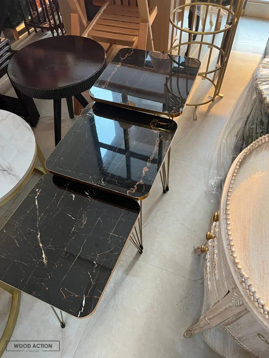 Square Black table