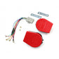 Sound Magic Horns Bikes And Cars - Red Color ( Set of 2 pieces )