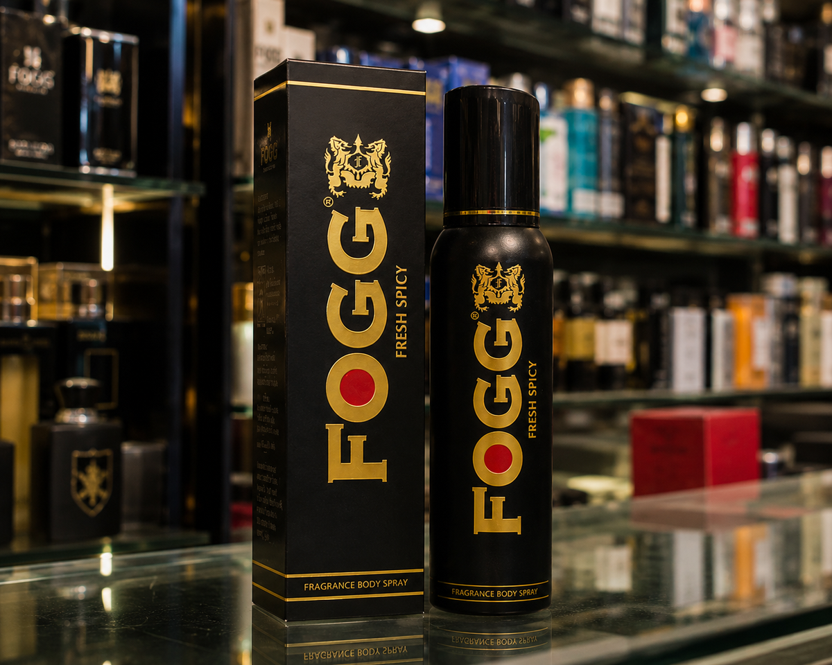FOGG Fresh Spicy Body Spray For Men 100ml - Long Lasting Daily Wear Fragrance