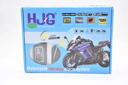 HJG 2 Way Motorcycle - Bike Security Alarm System