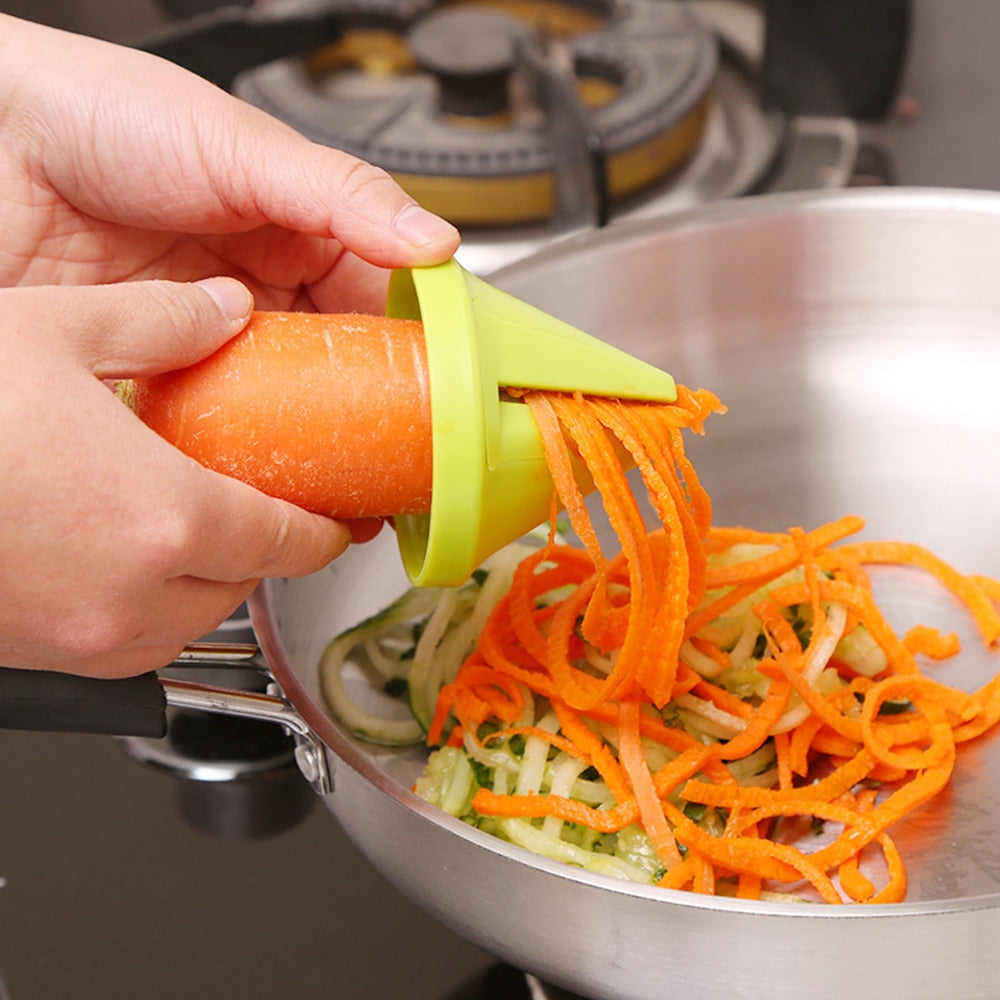Plastic Spiral  Shred Peeler