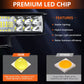 6 Inch Waterproof LED Flood Driving Light Bar Car