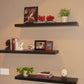 Brown Floating Shelves