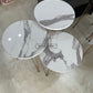 White Glory nesting table